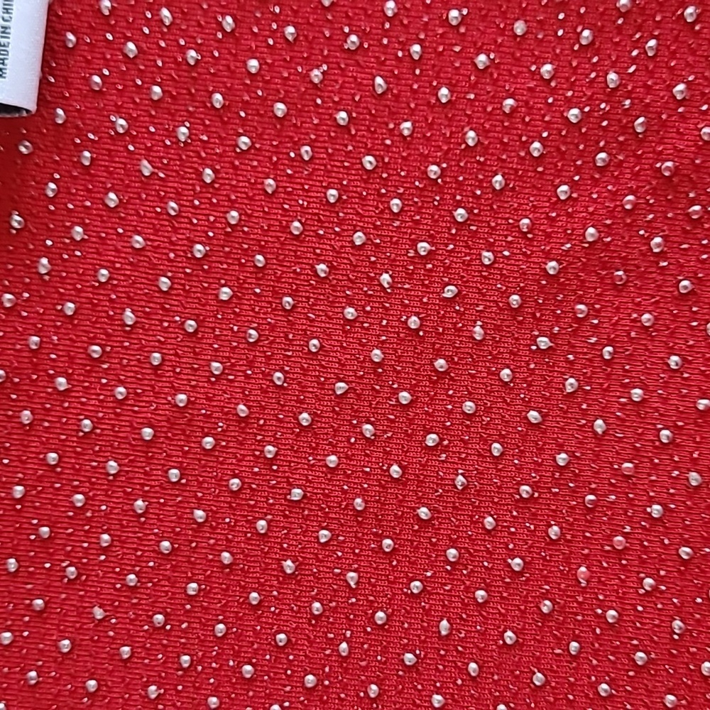 Ruby Rd Red Textured Blouse With Silver Accents S… - image 5